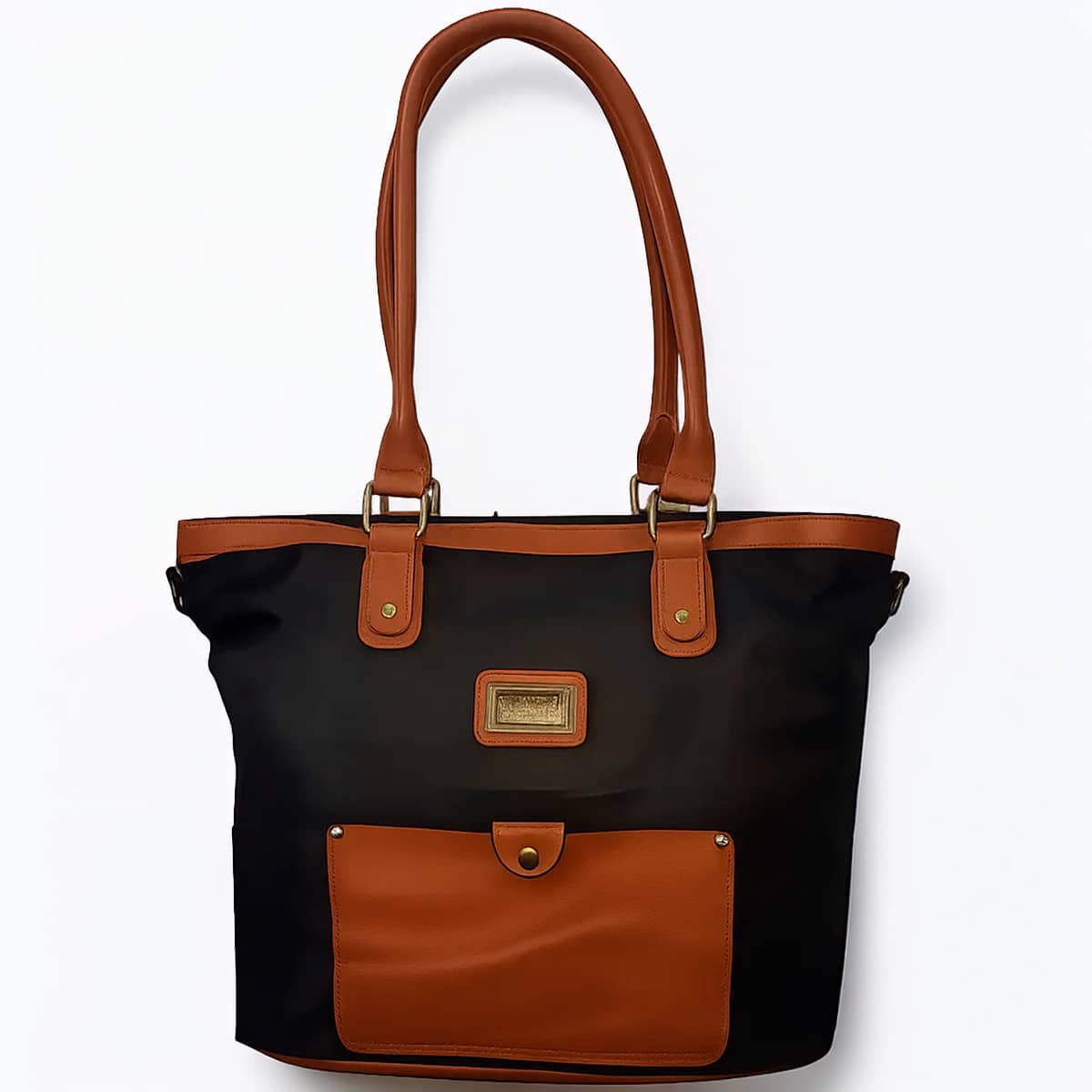 Conjunto 2 Bolsas Tiracolo Média e Pequena Preto