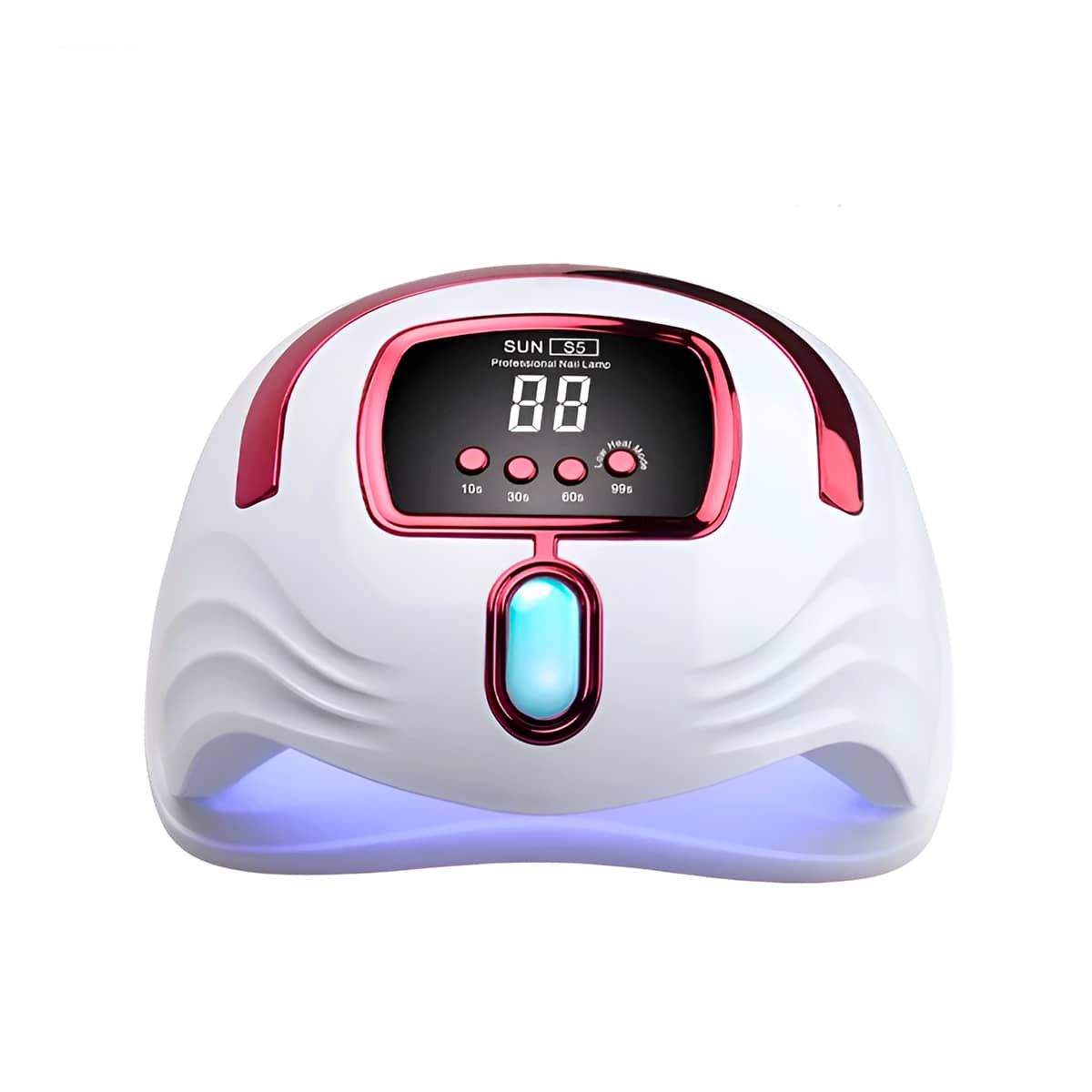 Cabine Seca Esmalte UV LED Sun S5 268W Bivolt Rosa