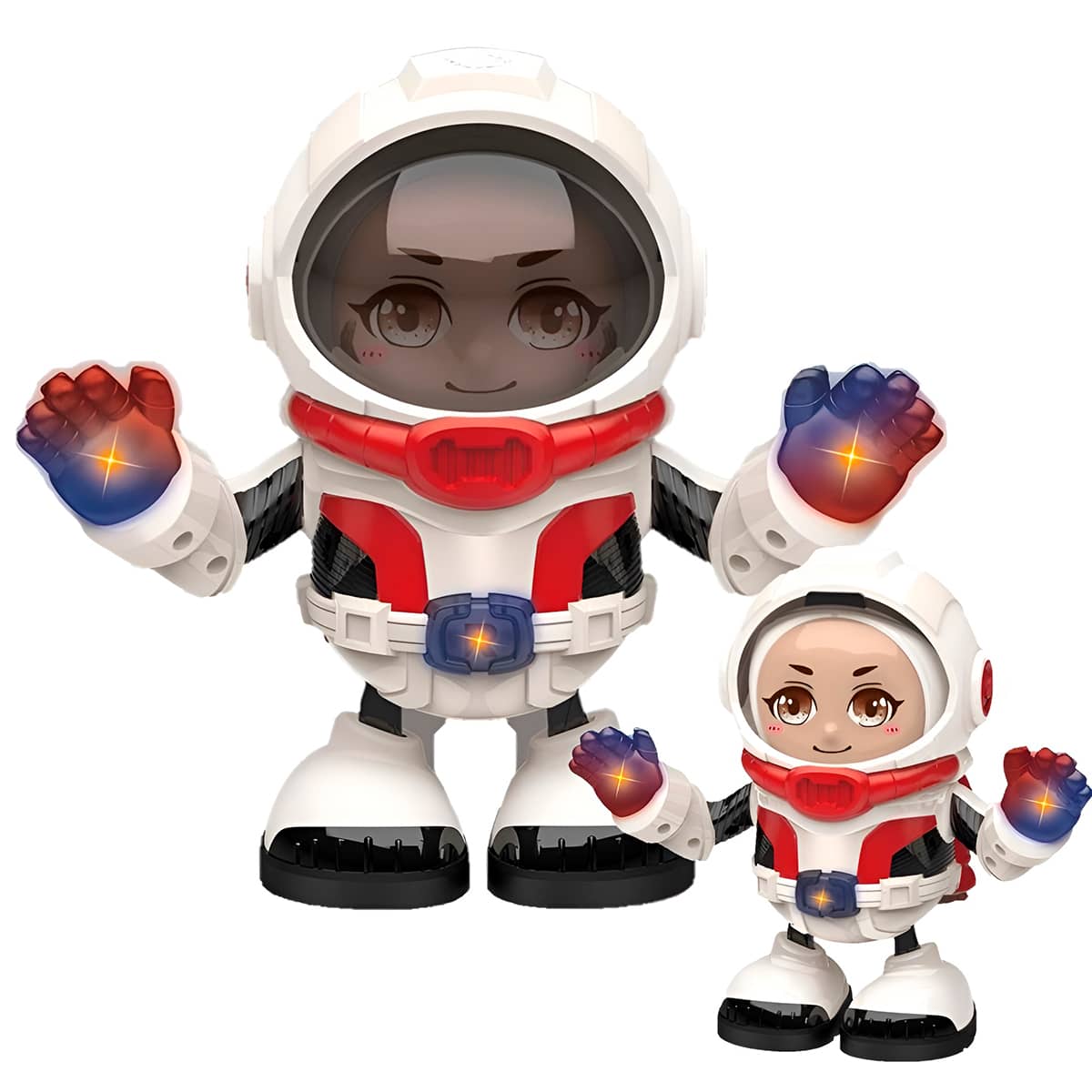 Brinquedo Robô Astronauta Dançarino com Luz e Som