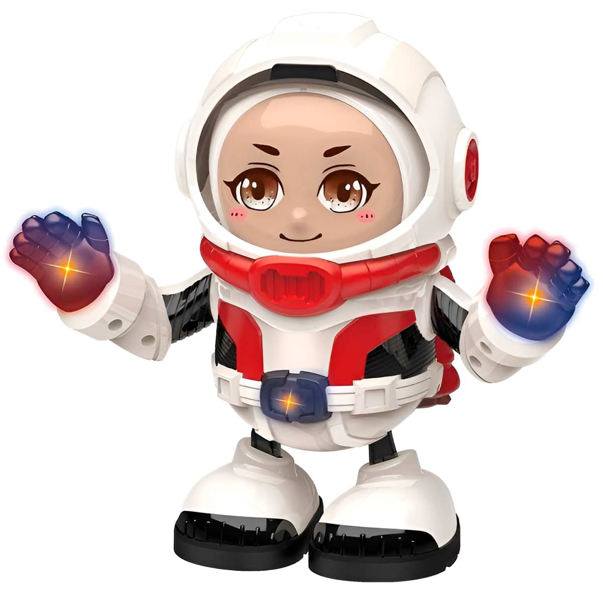 Brinquedo Robô Astronauta Dançarino com Luz e Som
