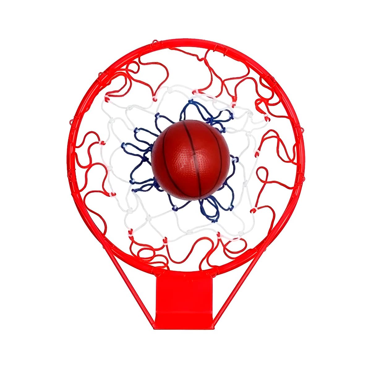 Cesta de Basquete com Bola Aro 30 cm e Bomba