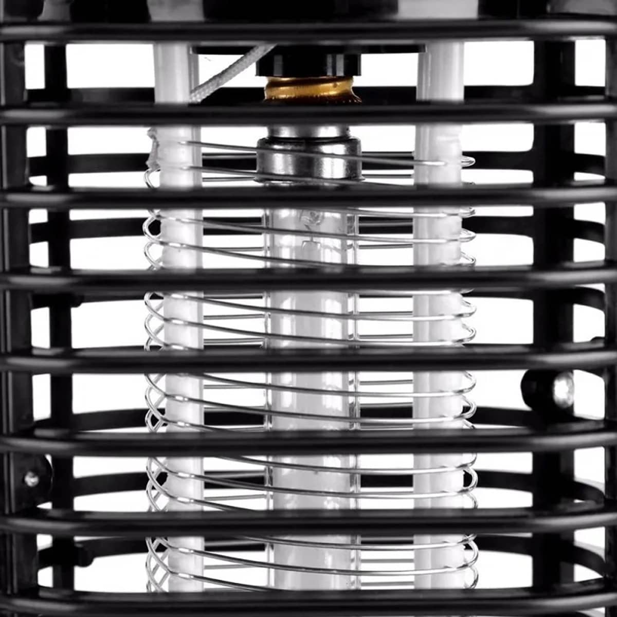 Armadilha Mata Mosquito Elétrica LED 110 V Preto