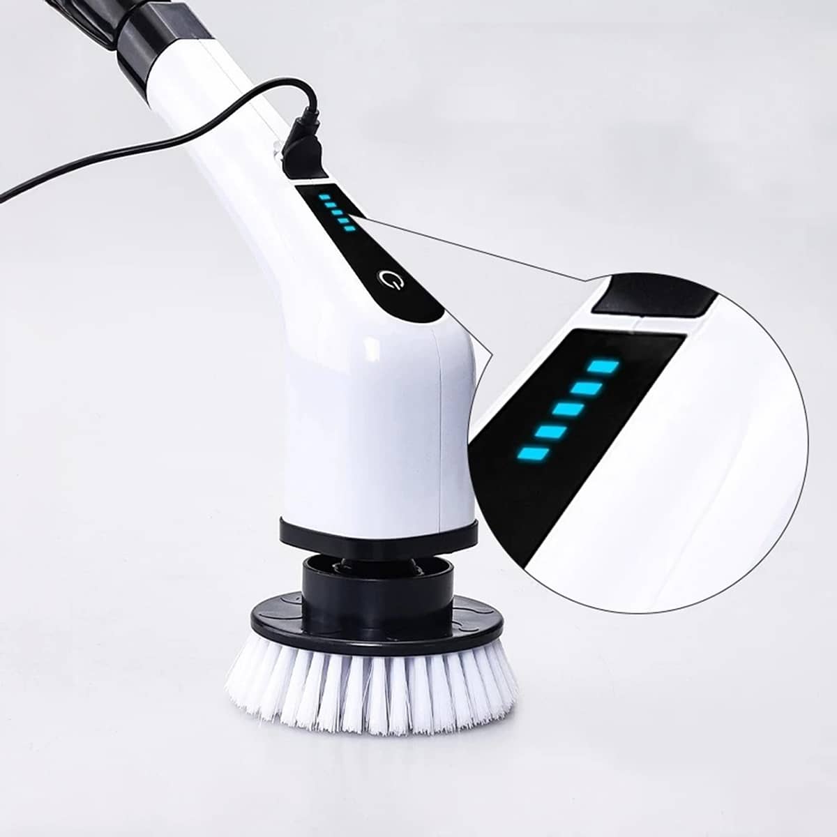 Escova de Limpeza Elétrica Recarregável USB