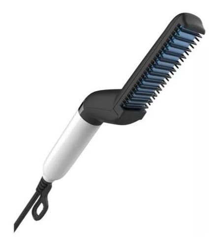 Pente Alisador de Barba e Cabelo Masculino Multifuncional Bivolt - Chapinha para Homem