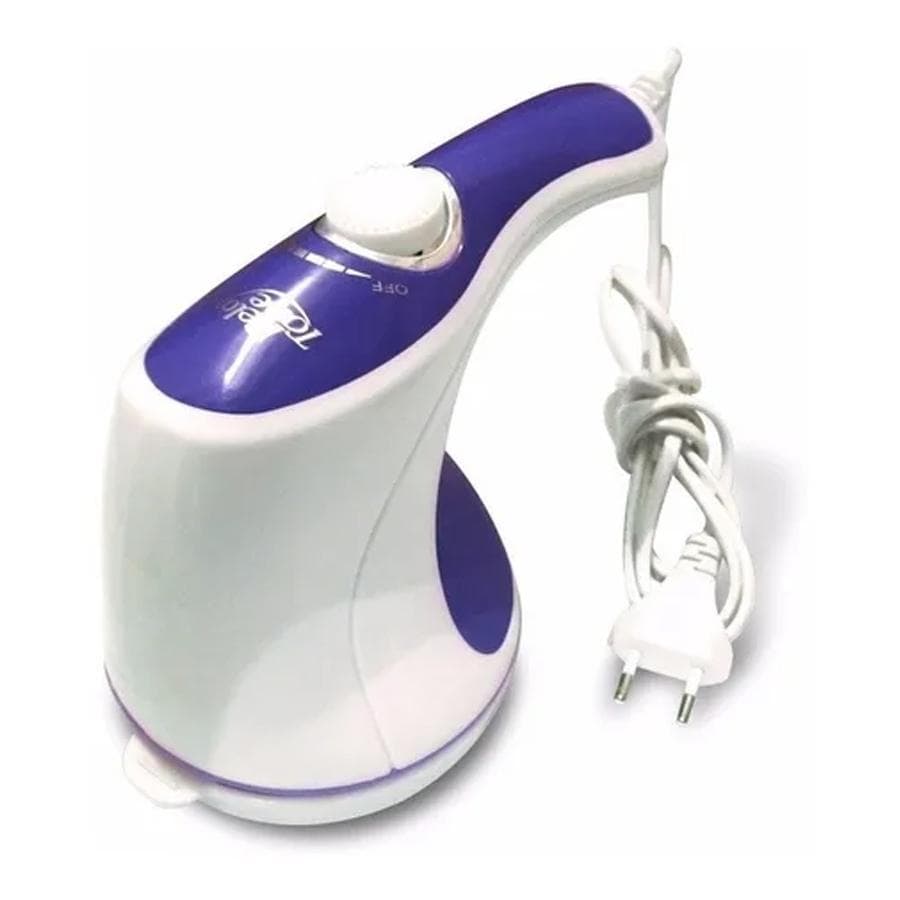Massageador Elétrico Orbital Roxo com 4 Acessórios