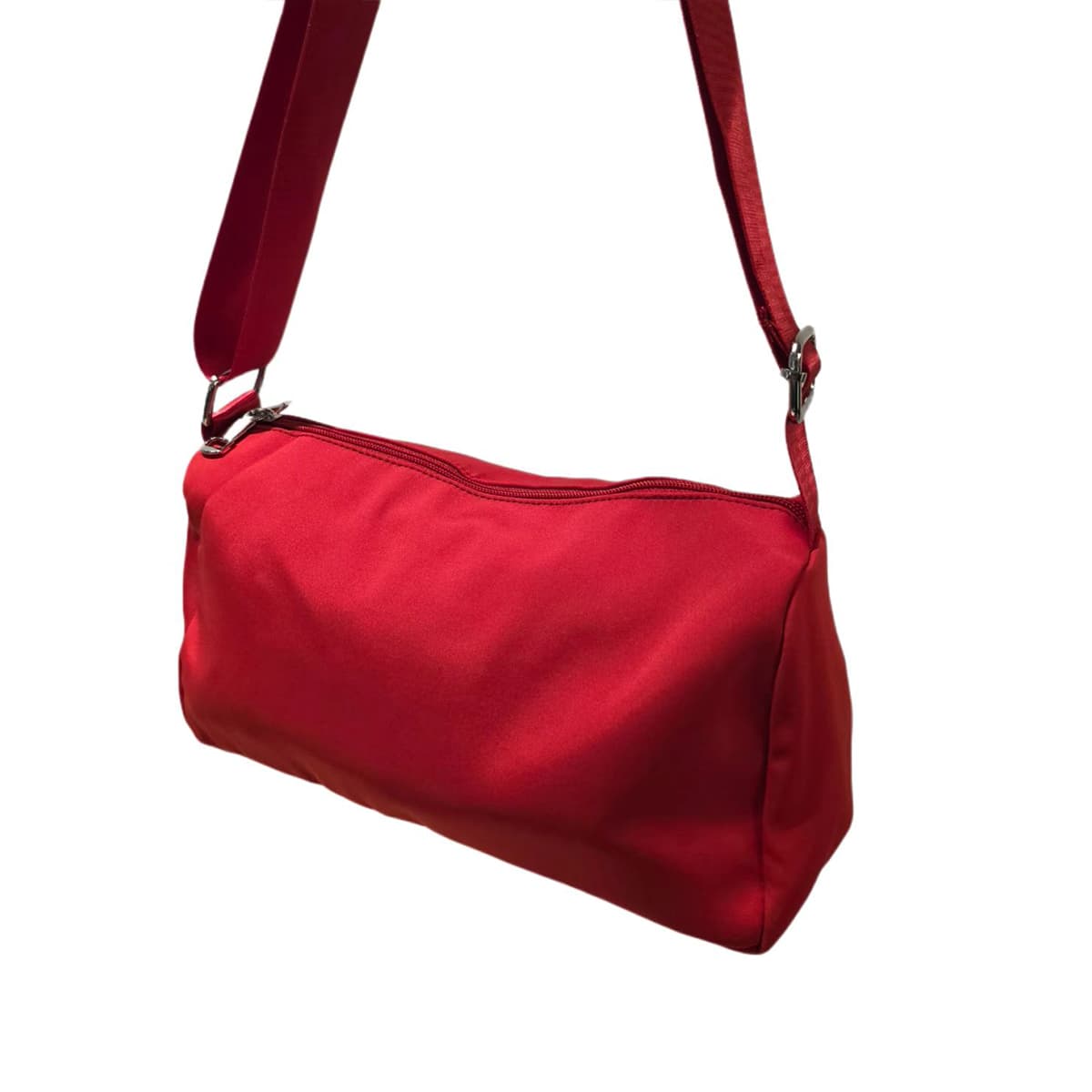Bolsa Transversal Feminina Alça Grossa Vermelha