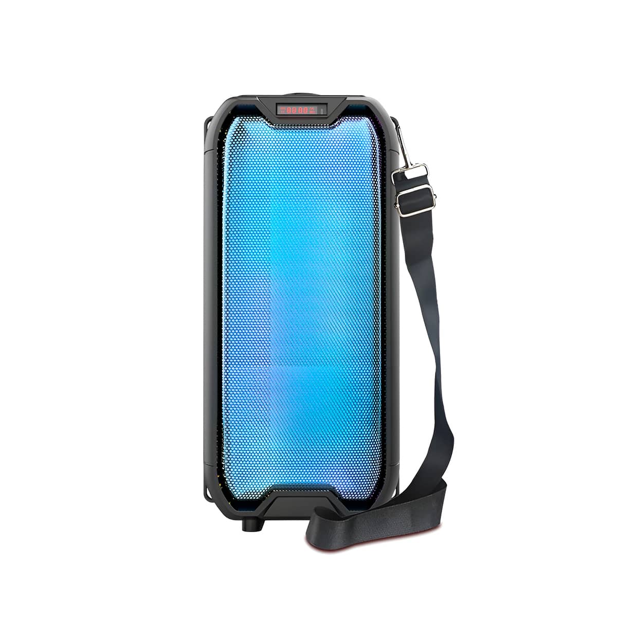 Caixa de Som Amplificada Bluetooth com Microfone e LED