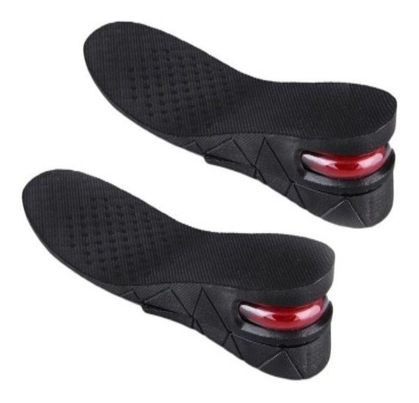 Palmilha Aumento De Altura 5cm Ar Max Anti Impacto Ortopédica Masculina Feminina