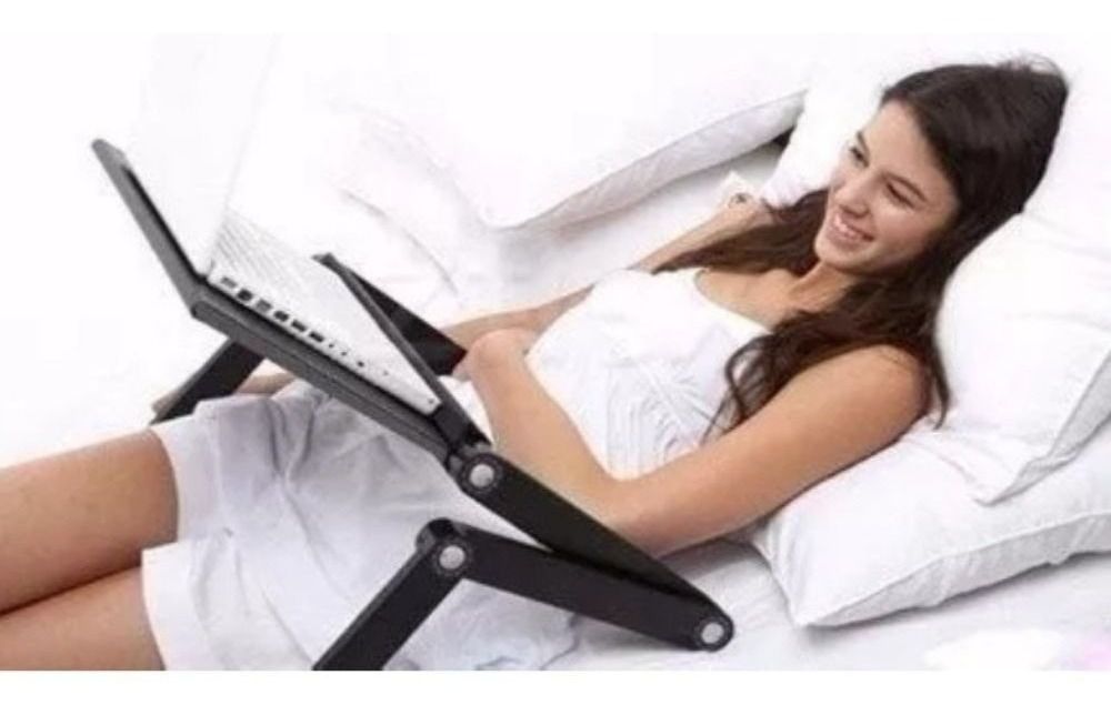 Mesa Articulável para Notebook com Suporte para Mouse T8